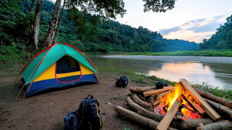 tempat camping di lembang murah
