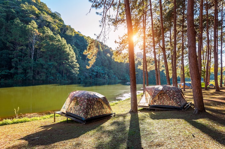 tempat camping di lembang murah
